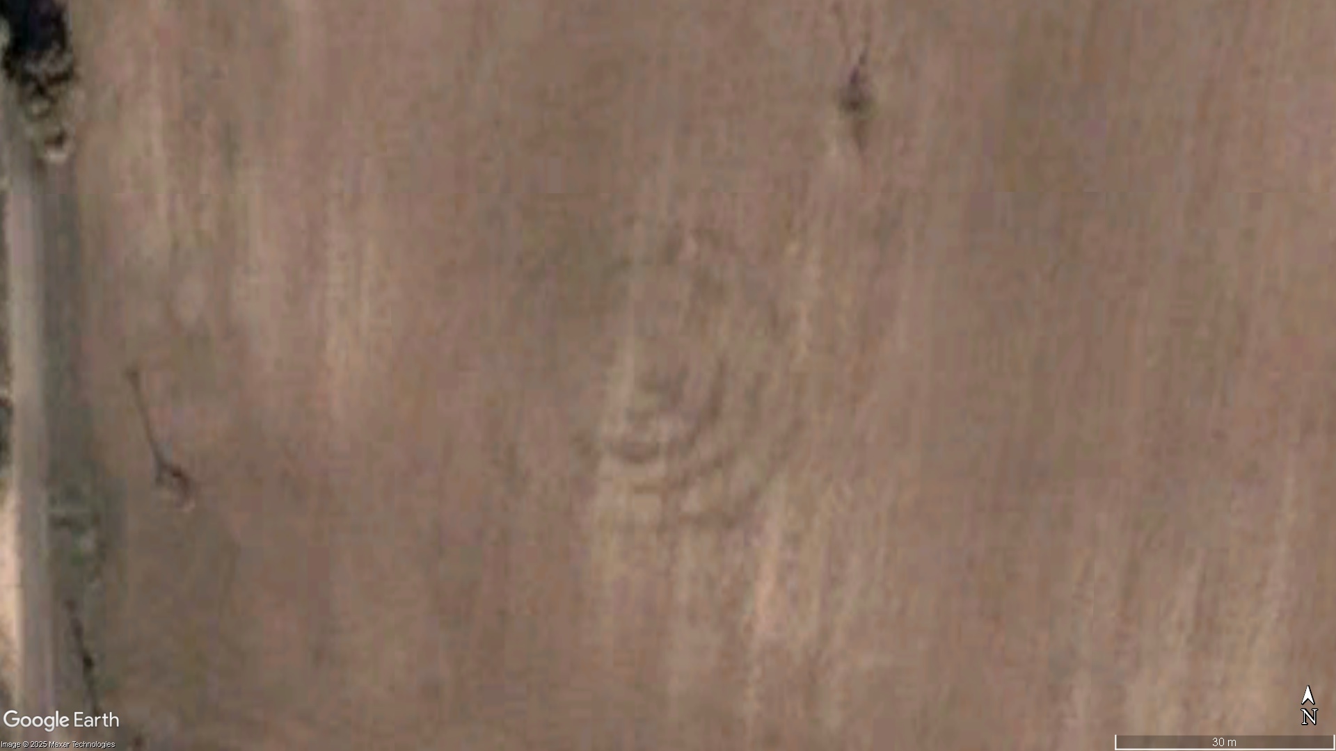 Everleigh, Wiltshire crop circle, aerial photo 2